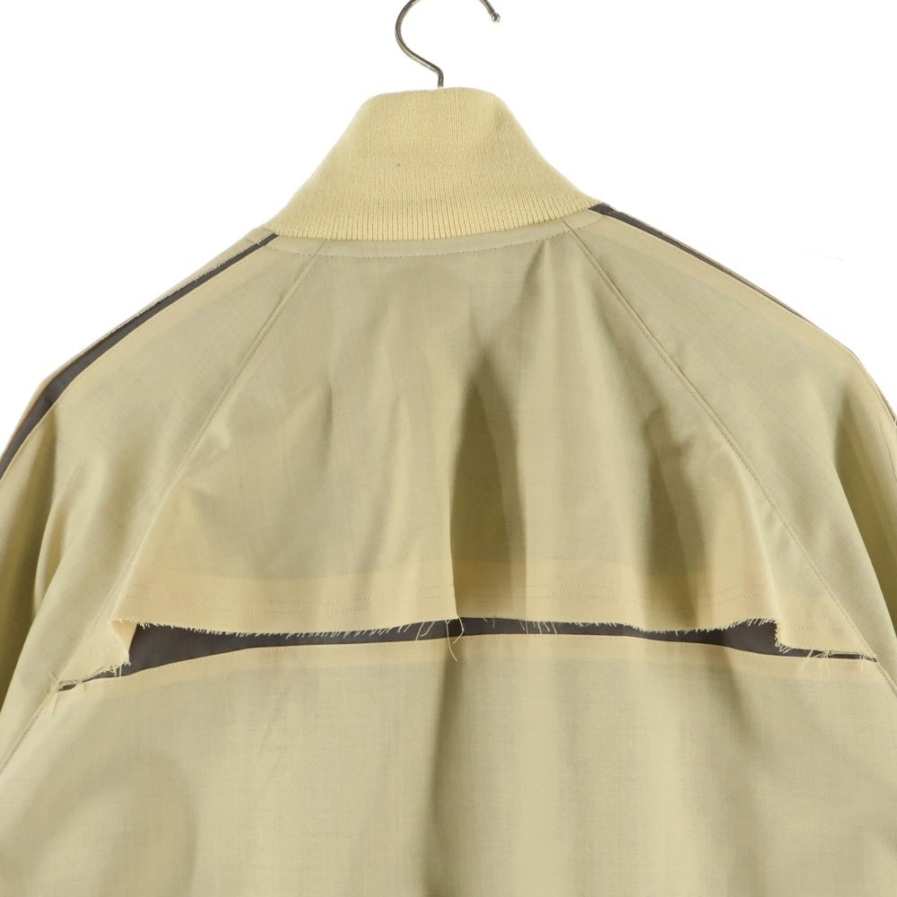 Sacai(サカイ) 22AW ナイロンジップアップブルゾン スーチングトラックジャケット ベージュ 22-02803M