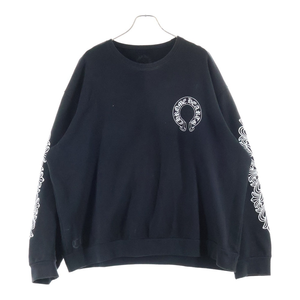 CHROME HEARTS(クロムハーツ) SWTSHRT 袖フローラル バックホース