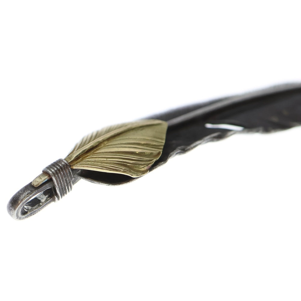 goro's(ゴローズ) 【オールド】上金特大フェザー 右向き ペンダント