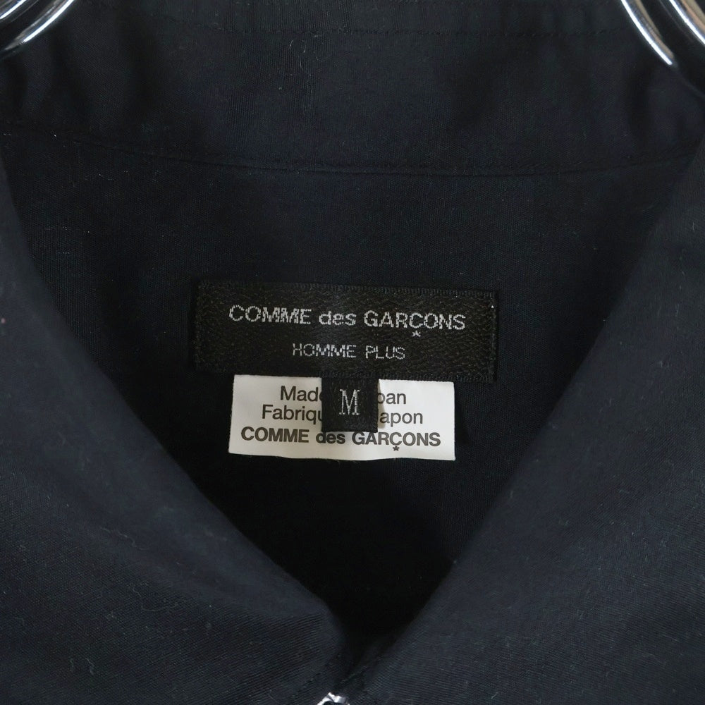 COMME des GARCONS HOMME PLUS(コムデギャルソンオムプリュス) コットン 長袖シャツ ブラック PL-B008