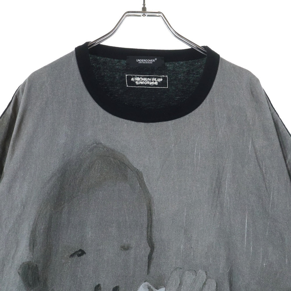 UNDERCOVER(アンダーカバー) グラフィックプリント 半袖Tシャツ カットソー ブラック UC1D4807-1