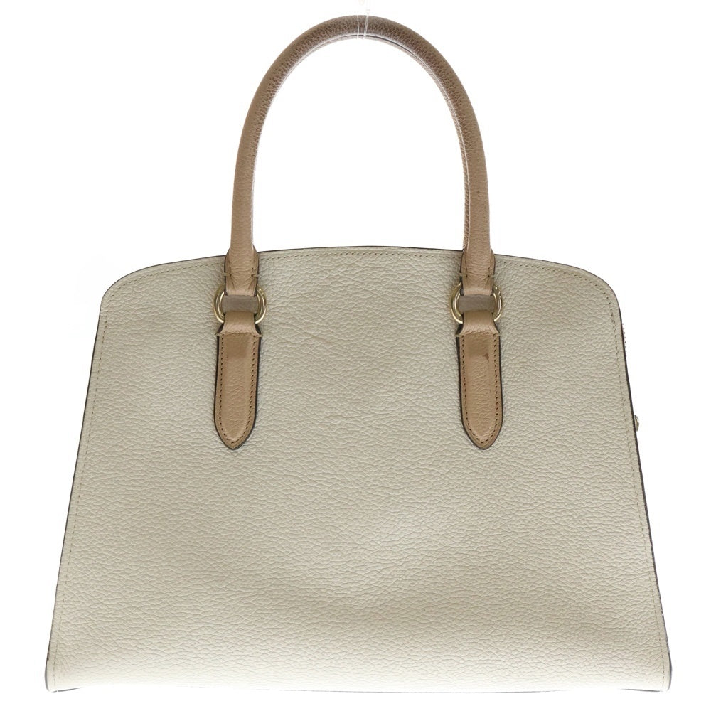 COACH(コーチ) チャニング キャリー 2WAYレザーハンドバック アイボリー 76089
