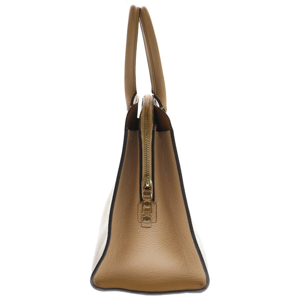 COACH(コーチ) チャニング キャリー 2WAYレザーハンドバック アイボリー 76089