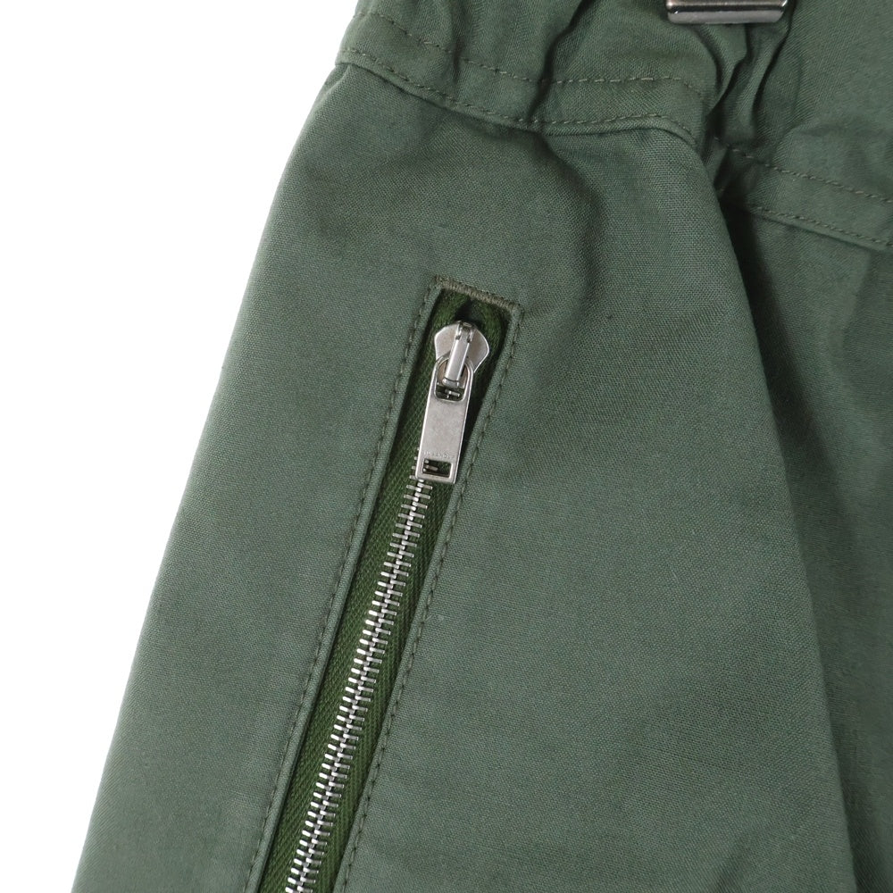 JIL SANDER(ジルサンダー) ベルト付き コットンパンツ ジョガーパンツ カーキ JPUT310805