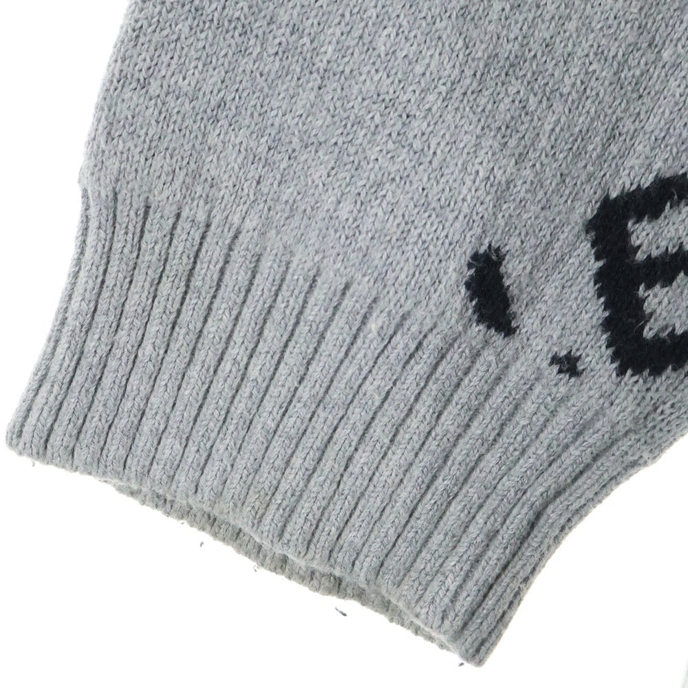 BALENCIAGA(バレンシアガ) オールオーバーロゴ ジャガード クルー