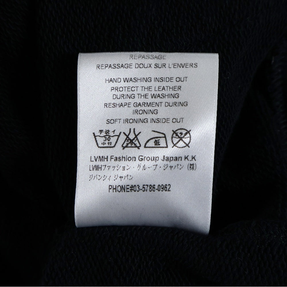 GIVENCHY(ジバンシィ) 18AW WORLDTOUR HOODIE ワールドツアー 刺繍デザイン プルオーバーパーカー フーディー ブラック BM70HQ30AF