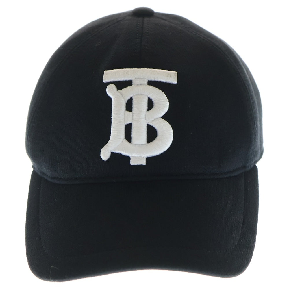 BURBERRY(バーバリー) TBロゴ ベースボールキャップ 帽子 ブラック 8010946