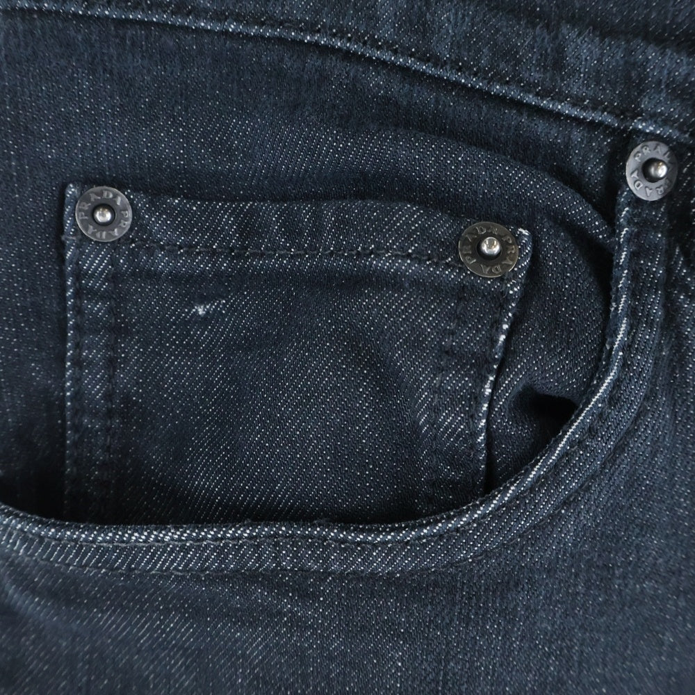 超美品PRADA ダークブルー ストレートデニム31サイズ 超美品PRADA ダークブルー ストレートデニム31サイズ