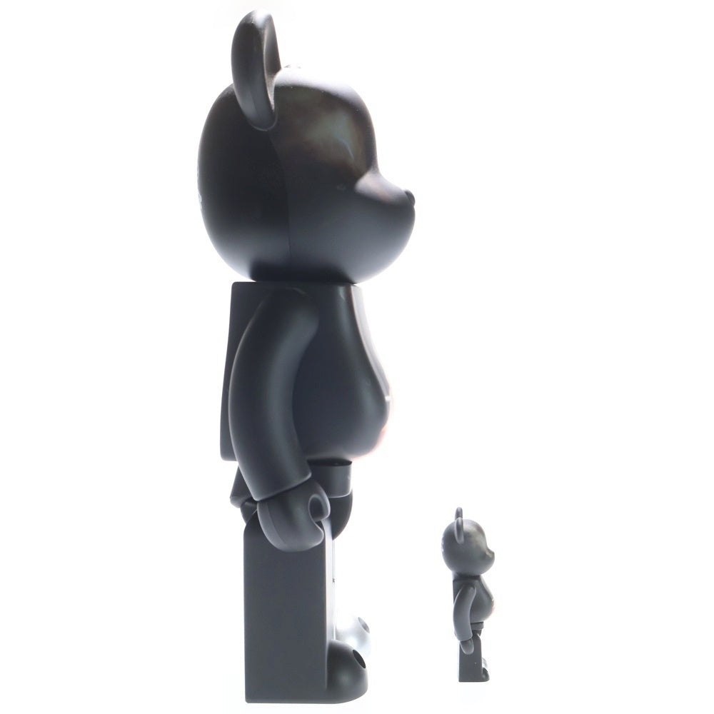 MEDICOM TOY(メディコムトイ) BE@RBRICK BLACK Scandal Yohji Yamamoto × 内田すずめ × S.H.I.P&crew なりたい私になれるまで 100% & 400% フィギュア 人形 ブラック