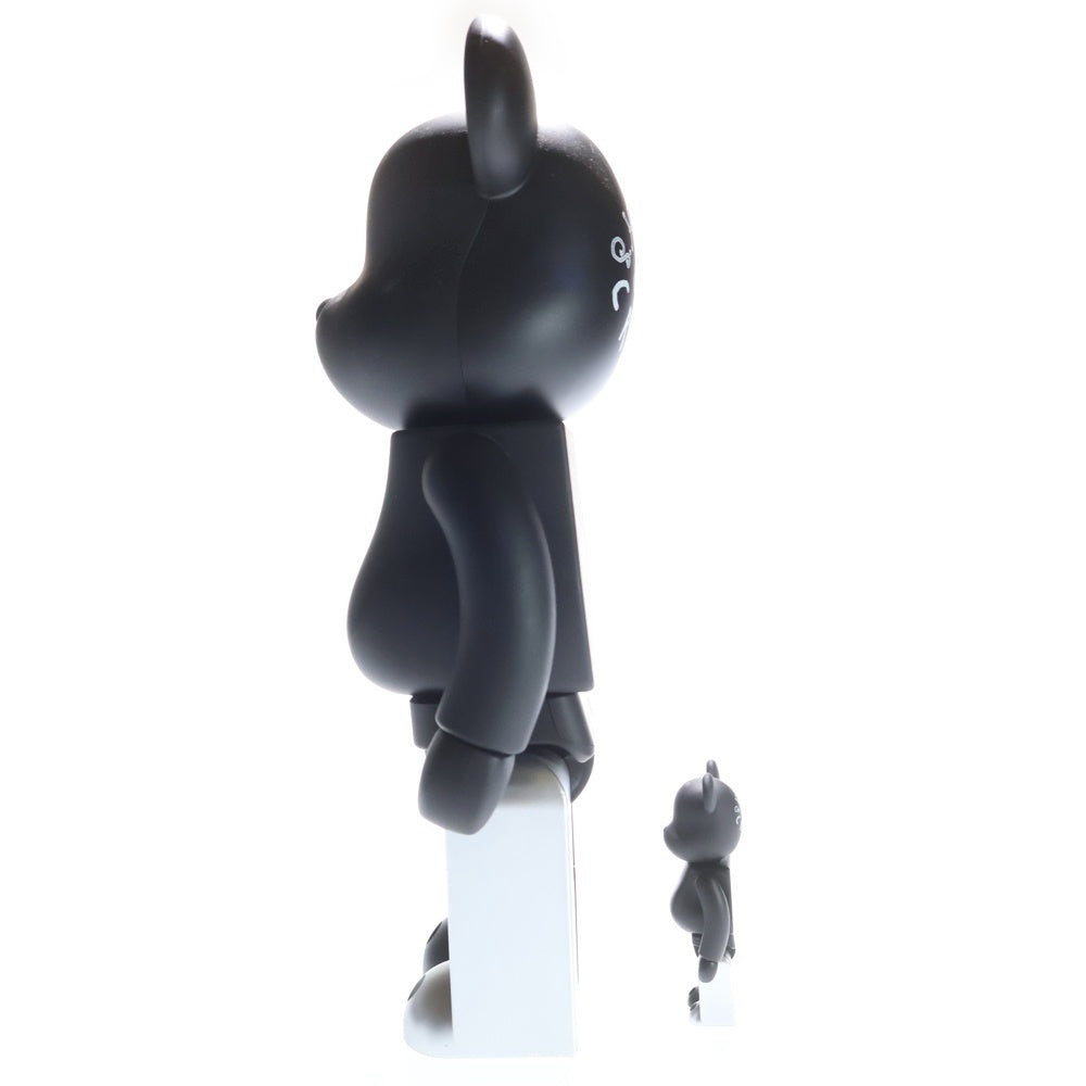 MEDICOM TOY(メディコムトイ) BE@RBRICK BLACK Scandal Yohji Yamamoto × 内田すずめ × S.H.I.P&crew なりたい私になれるまで 100% & 400% フィギュア 人形 ブラック