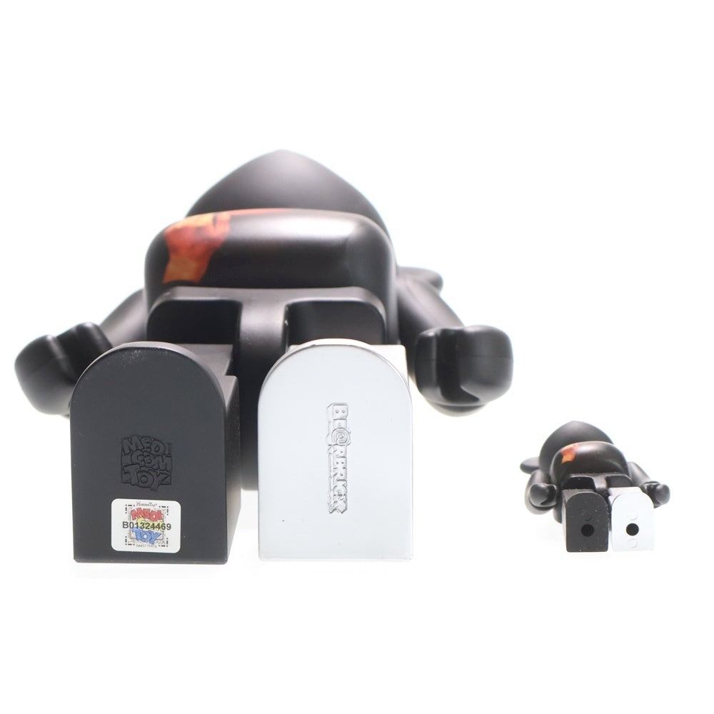 MEDICOM TOY(メディコムトイ) BE@RBRICK BLACK Scandal Yohji Yamamoto × 内田すずめ × S.H.I.P&crew なりたい私になれるまで 100% & 400% フィギュア 人形 ブラック