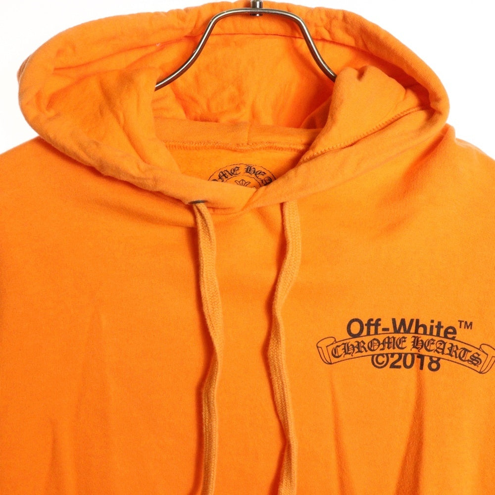 CHROME HEARTS(クロムハーツ) 2018SS ×OFF-WHITE Pullover Hoodie オフ