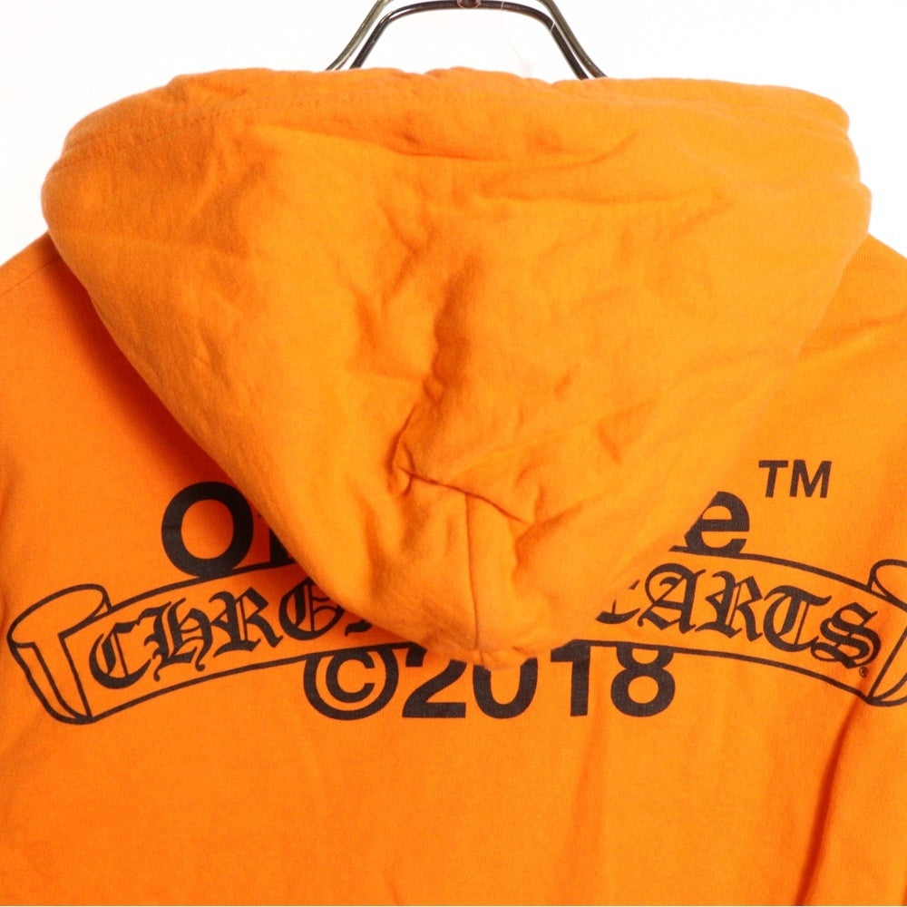 CHROME HEARTS(クロムハーツ) 2018SS ×OFF-WHITE Pullover Hoodie オフ