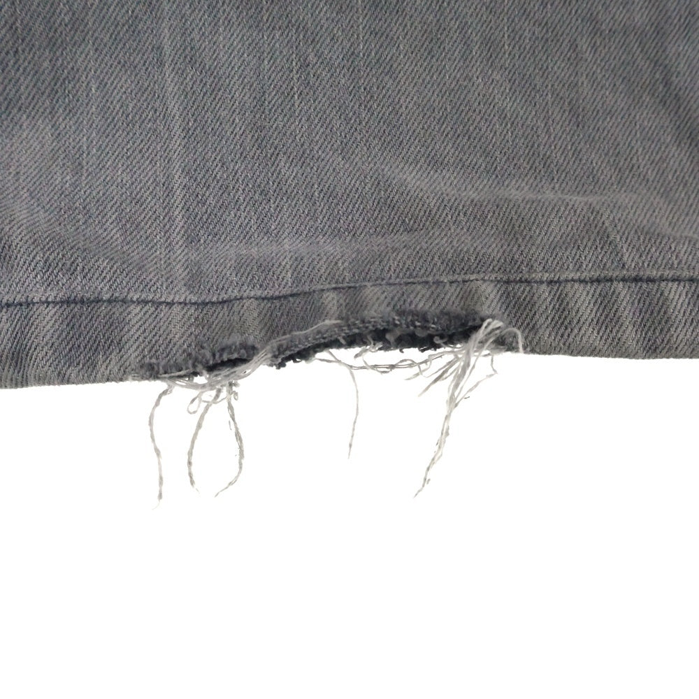 LOEWE(ロエベ) アナグラム刺繍 バギーデニムパンツ グレー H526Y11W57