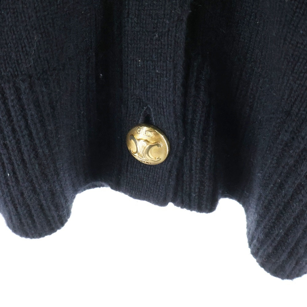 美品　CELINE セリーヌ　ニット　カーディガン　カシミヤ混 CELINE - 美品 セリーヌ CELINE カーディガン ニット カシミヤ100