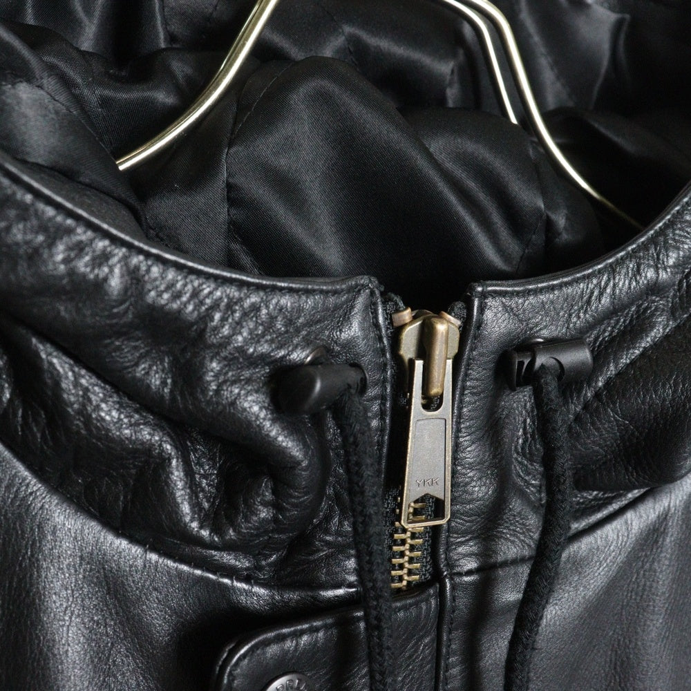 SUPREME(シュプリーム) 25SS xMarithe Hooded Leather Flight Bomber