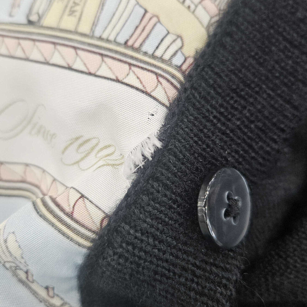SUPREME(シュプリーム) 23AW SILK MAP CARDIGAN シルク マップ カーディガン 長袖 ブラック/ブルー