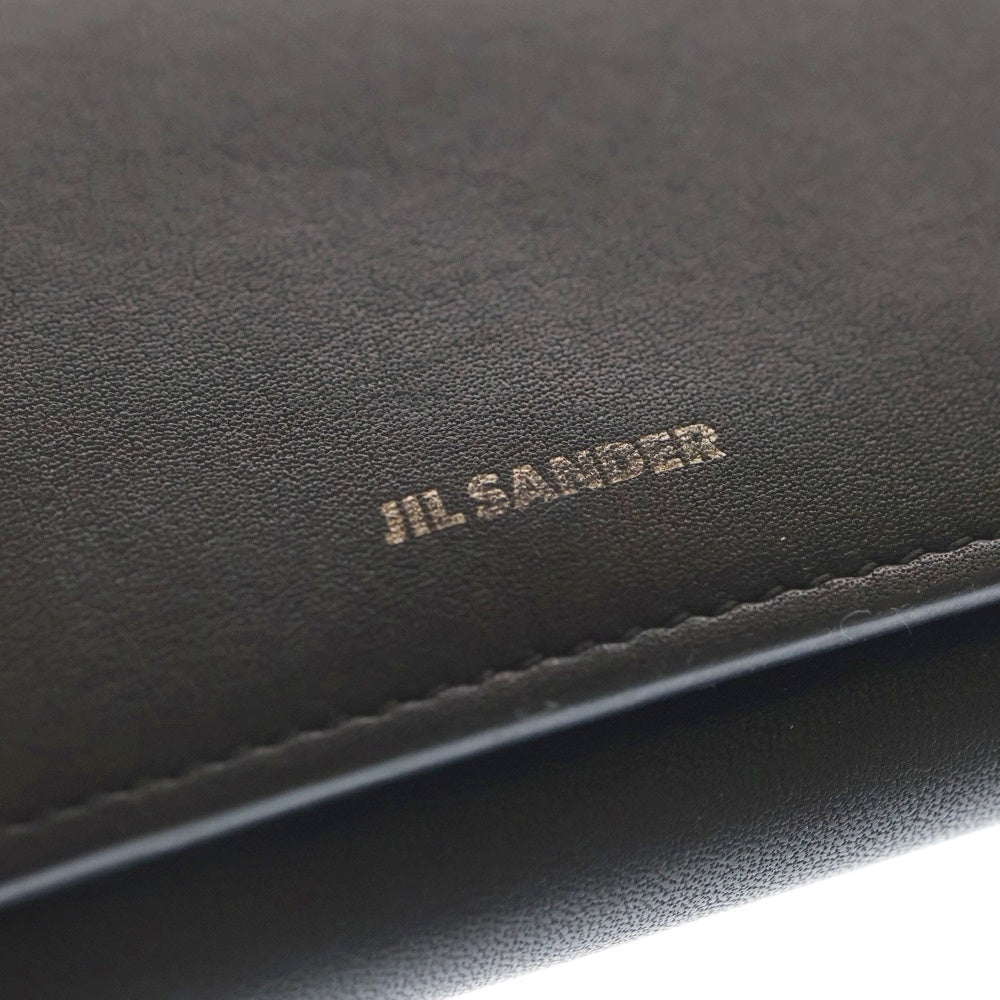 JIL SANDER(ジルサンダー) 3つ折り財布 レザーウォレット ブラック J25UI0005 P5995 レディース