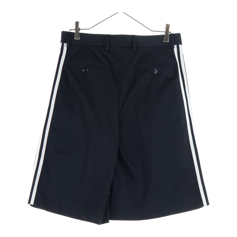 GUCCI(グッチ) × adidas アディダス サイドラインショートパンツ ハーフパンツ ブラック 722512 ZALDB
