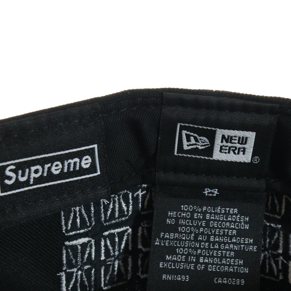 SUPREME(シュプリーム) 24SS Sharpie Box Logo New Era ニューエラ シャーピー ボックスロゴキャップ ブラック 帽子
