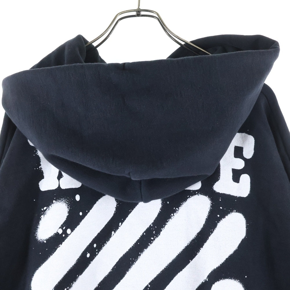 OFF-WHITE(オフホワイト) 17SS スプレープリント プルオーバーパーカー