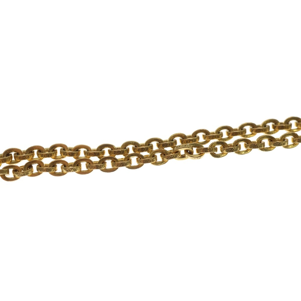 CHROME HEARTS(クロムハーツ) 22K PAPERCHAIN 18 ペーパーチェーンネックレス 18inch ゴールド