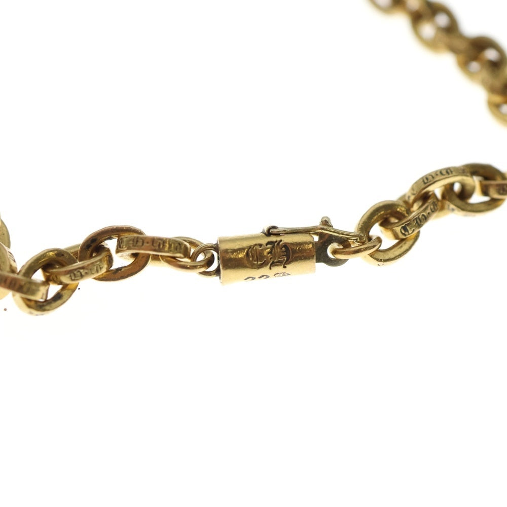 CHROME HEARTS(クロムハーツ) 22K PAPERCHAIN 18 ペーパーチェーンネックレス 18inch ゴールド