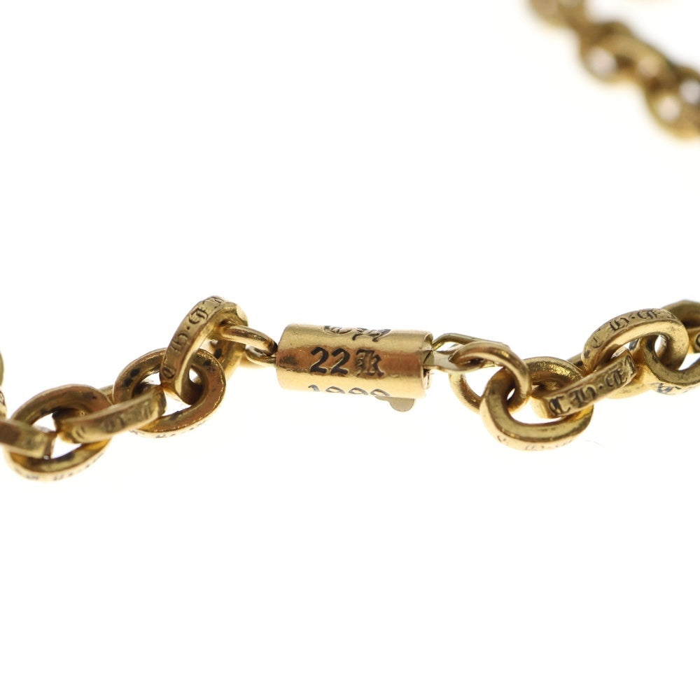 CHROME HEARTS(クロムハーツ) 22K PAPERCHAIN 18 ペーパーチェーンネックレス 18inch ゴールド