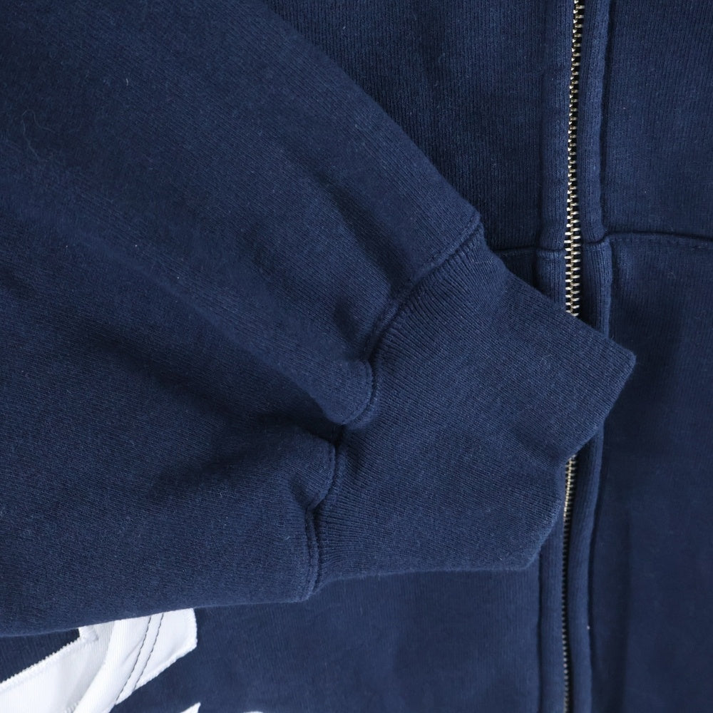 SUPREME(シュプリーム) 25SS Big Logo Zip Up Hooded Sweatshirt ビッグロゴ ジップアップ スウェットパーカー ネイビー