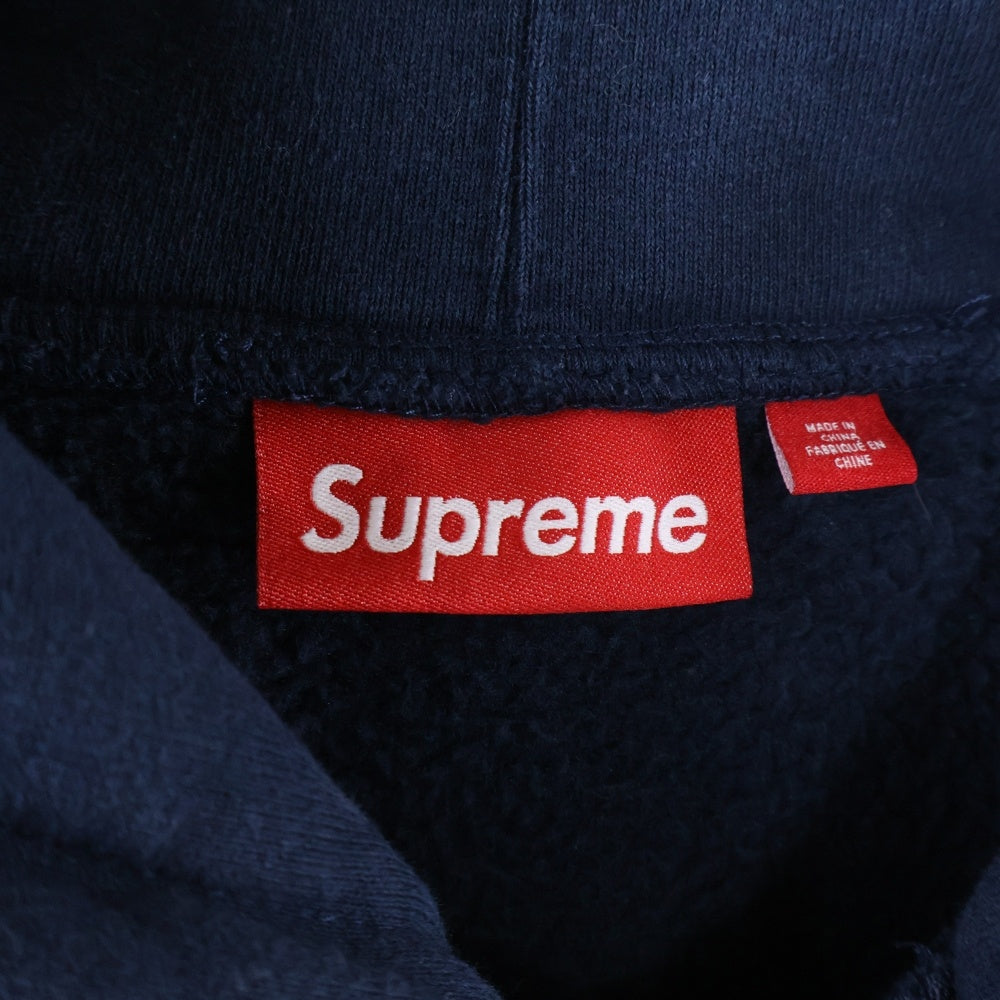 SUPREME(シュプリーム) 25SS Big Logo Zip Up Hooded Sweatshirt ビッグロゴ ジップアップ スウェットパーカー ネイビー