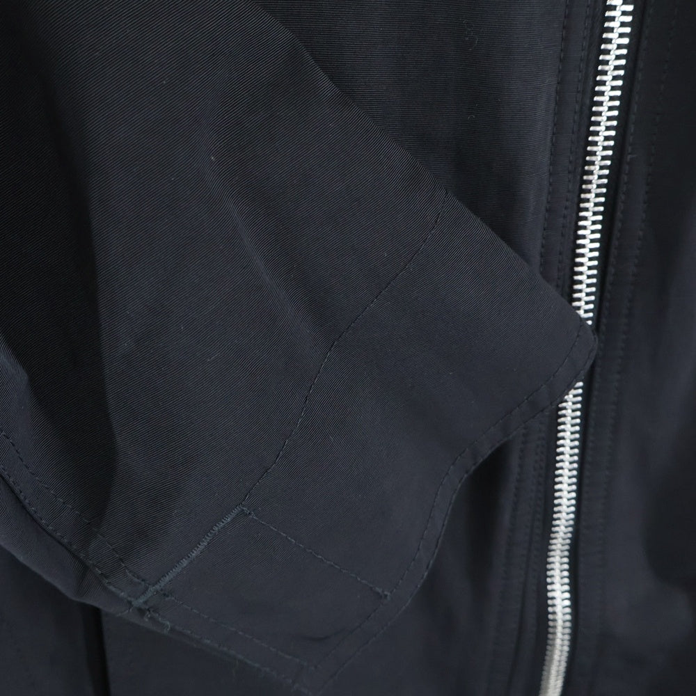 Rick Owens(リックオウエンス) 15SS ジップアップMUコットンコート RU15S4790ーMU ブラック