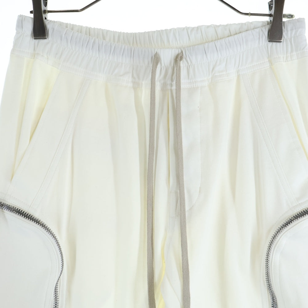 Rick Owens(リックオウエンス) 20SS Cargo Jog Pants カーゴジョグ ドローストリングカーゴパンツ ホワイト RU20S7396-BA