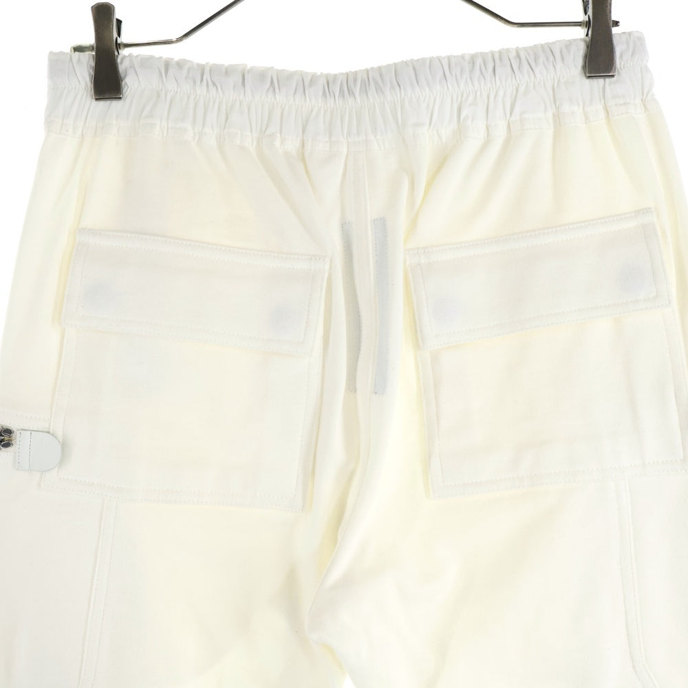 Rick Owens(リックオウエンス) 20SS Cargo Jog Pants カーゴジョグ ドローストリングカーゴパンツ ホワイト RU20S7396-BA
