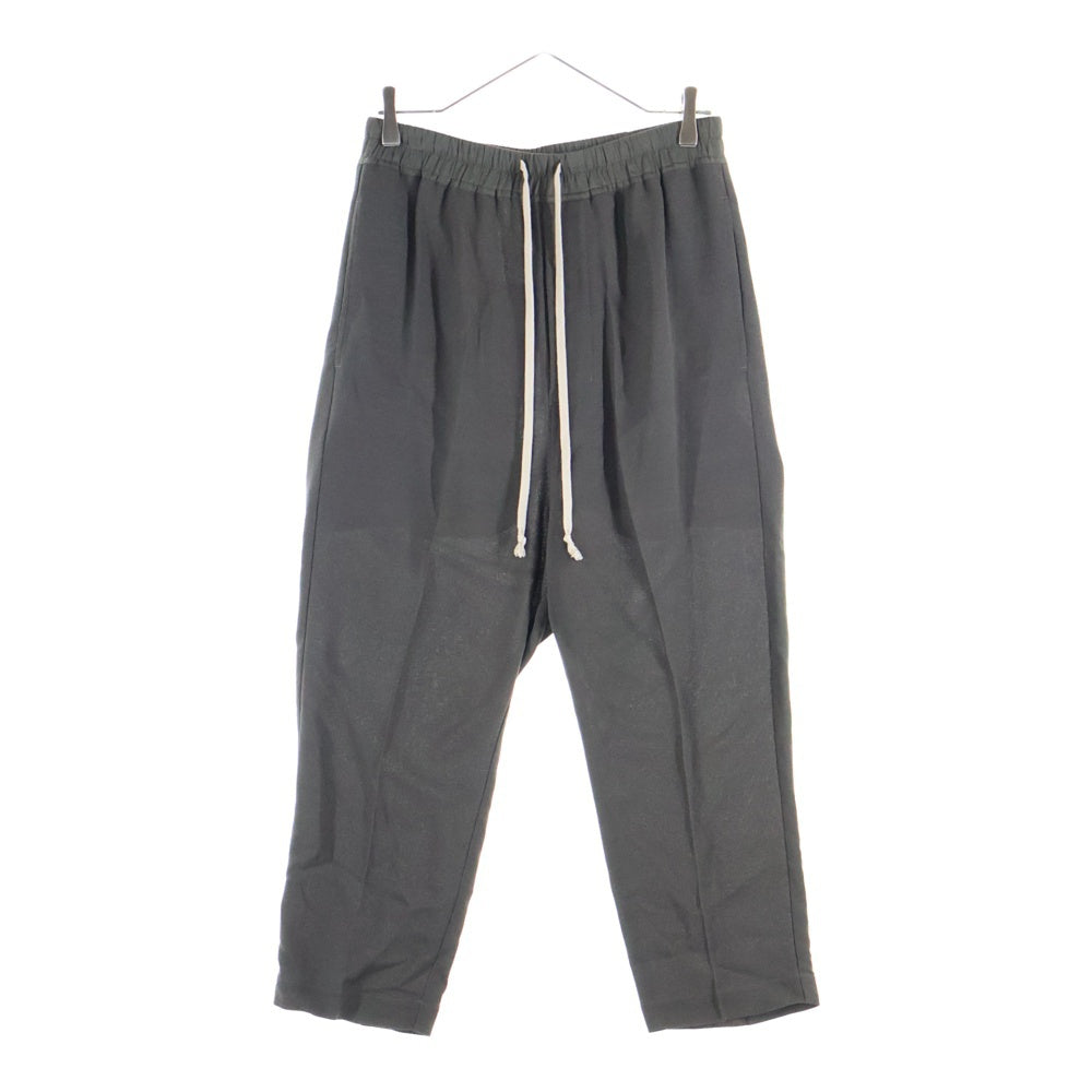 Rick Owens(リックオウエンス) 18SS ドローストリング クロップド サルエルパンツ カーキ RU18S5395ーWE