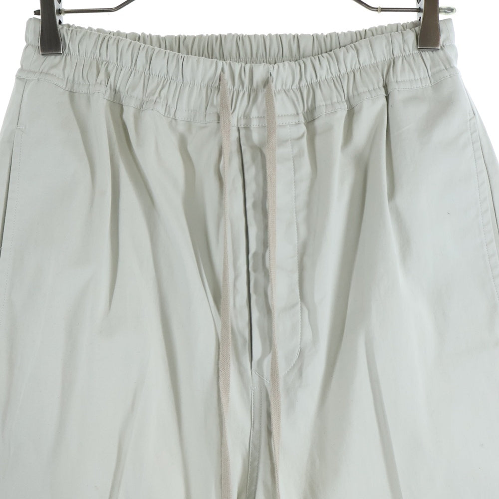 Rick Owens(リックオウエンス) 19SS クロップドドローコードサルエルロングパンツ グレーRU19S2395ーTE