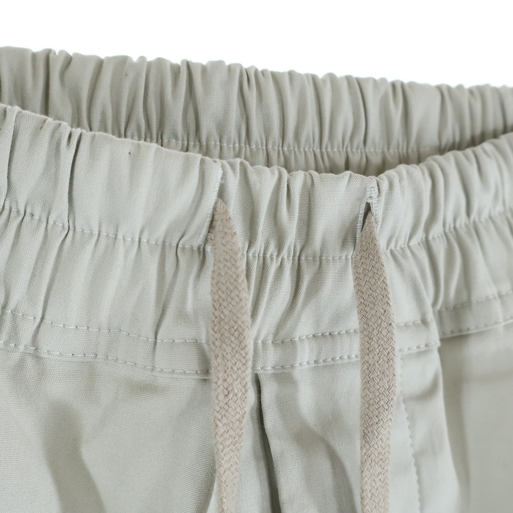 Rick Owens(リックオウエンス) 19SS クロップドドローコードサルエルロングパンツ グレーRU19S2395ーTE