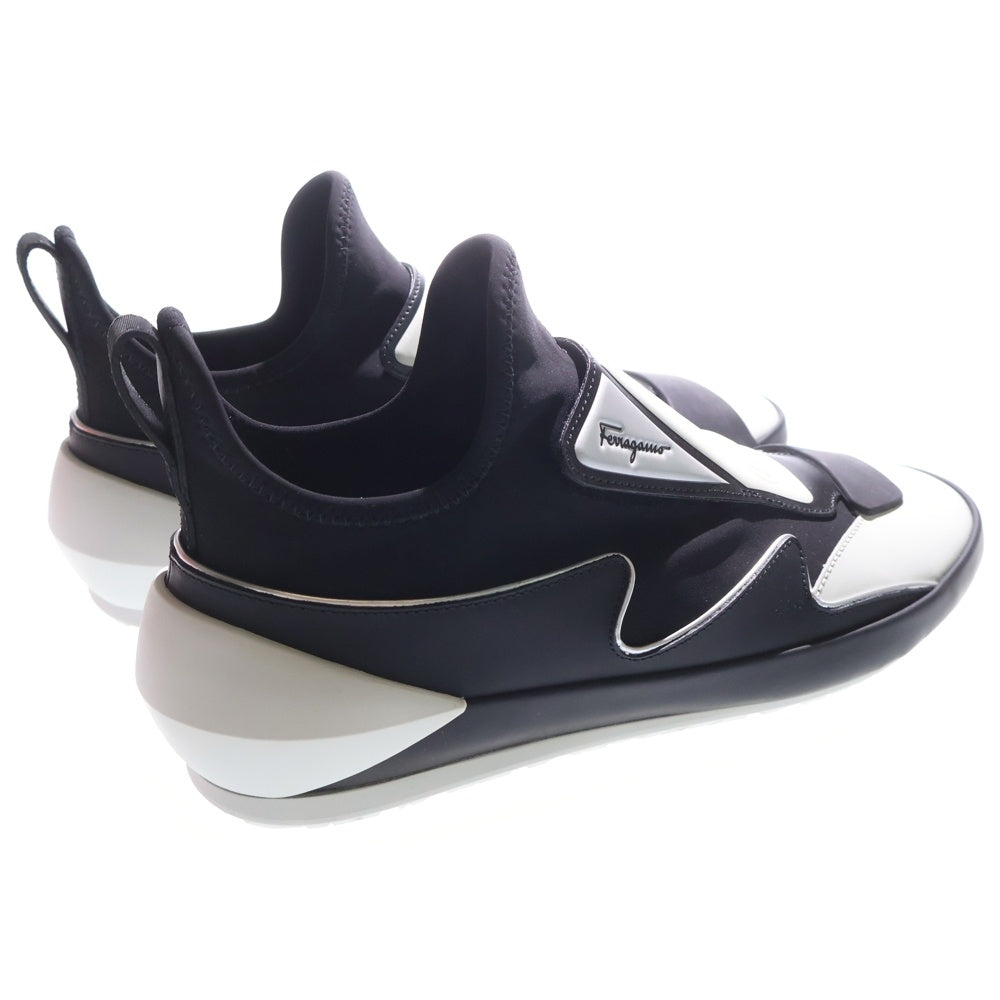Salvatore Ferragamo(サルヴァトーレ フェラガモ) NILE ガンチーニローカットスニーカー シューズ ホワイト/ブラック 749222