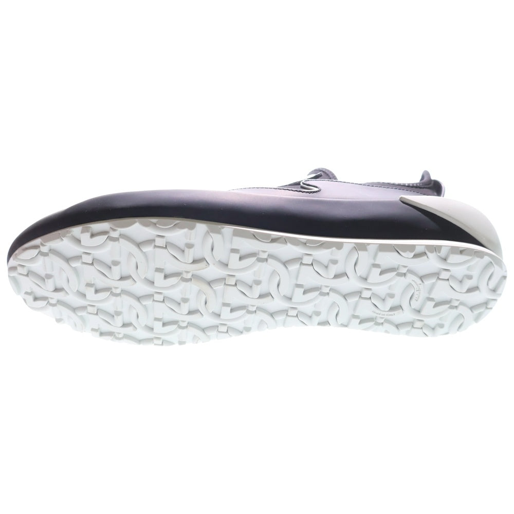 Salvatore Ferragamo(サルヴァトーレ フェラガモ) NILE ガンチーニローカットスニーカー シューズ ホワイト/ブラック 749222