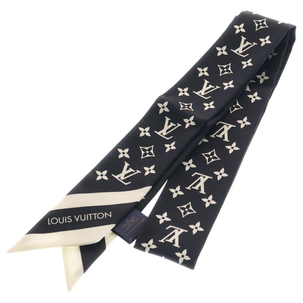 LOUIS VUITTON(ルイヴィトン) バンドーBB・モノグラム シルエット ネクタイ ブラック/ホワイト M97169 レディース