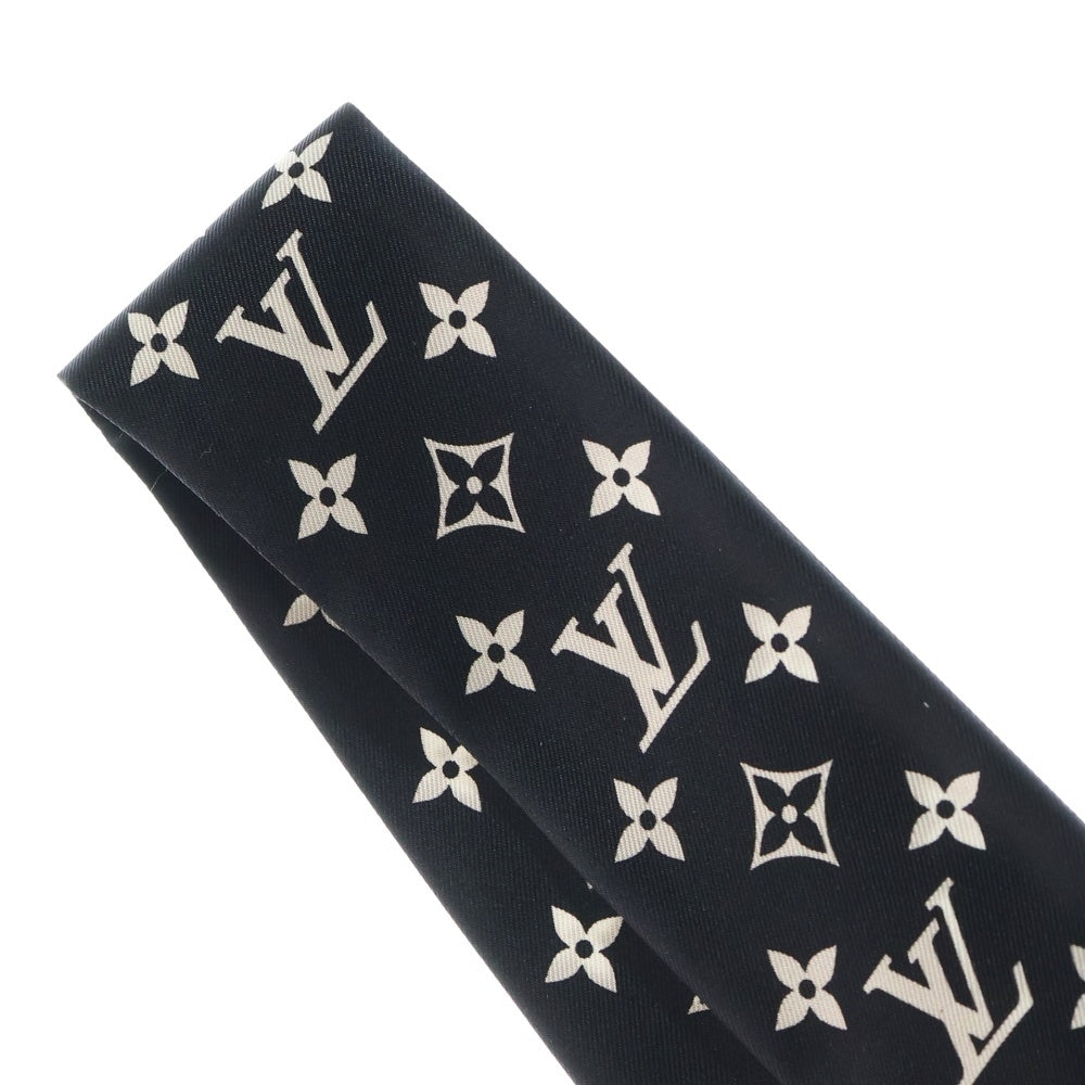LOUIS VUITTON(ルイヴィトン) バンドーBB・モノグラム シルエット ネクタイ ブラック/ホワイト M97169 レディース