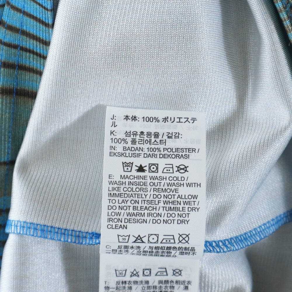 OFF-WHITE(オフホワイト) ×NIKE ナイキ Soccer Jersey Blue サッカー ゲームシャツ 長袖ロングスリーブTシャツ ブルー SP220811CVT