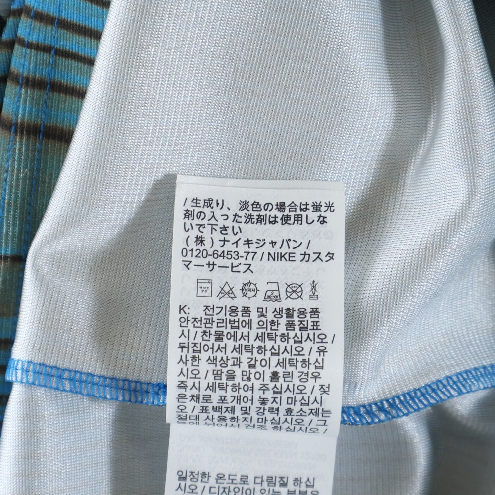 OFF-WHITE(オフホワイト) ×NIKE ナイキ Soccer Jersey Blue サッカー ゲームシャツ 長袖ロングスリーブTシャツ ブルー SP220811CVT