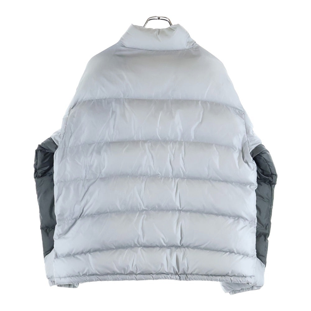 Palace Skateboards(パレススケートボーズ) RIPSTOP ARC PUFFA フロントロゴ ダウンジャケット グレー