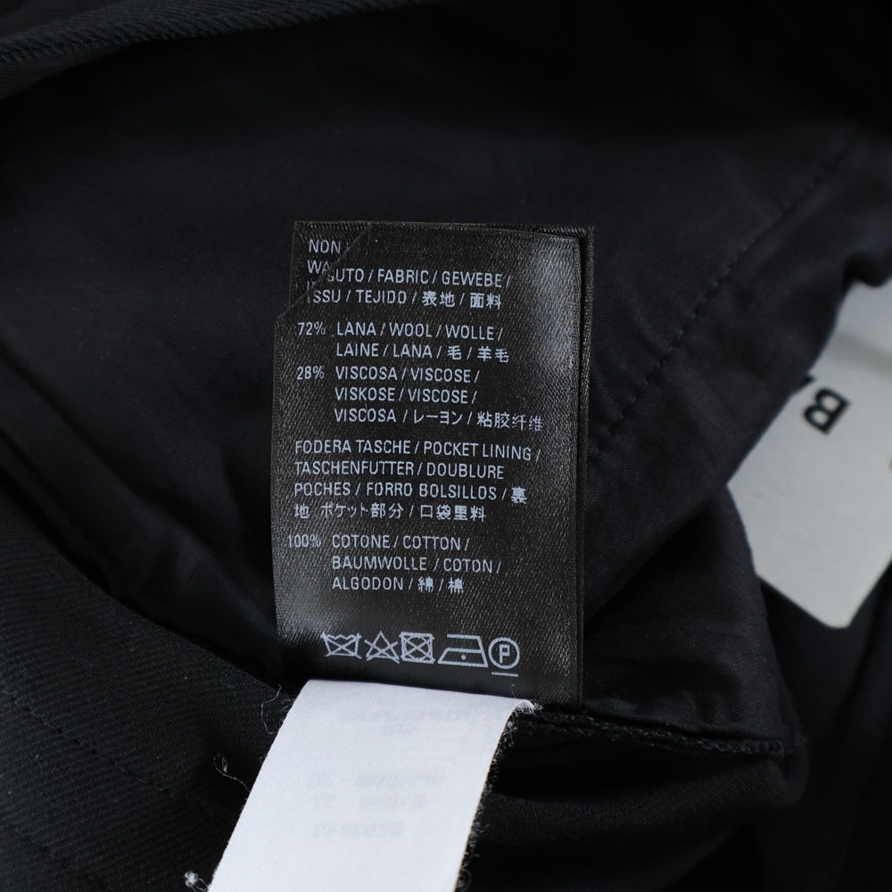 BALENCIAGA(バレンシアガ) ウール フロントタック スラックスパンツ