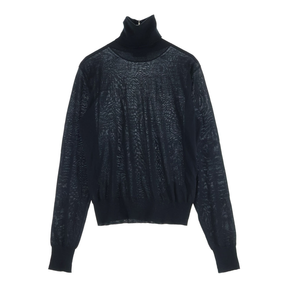 BALENCIAGA(バレンシアガ) カシミヤ タートルネック ニット ブラック 725402