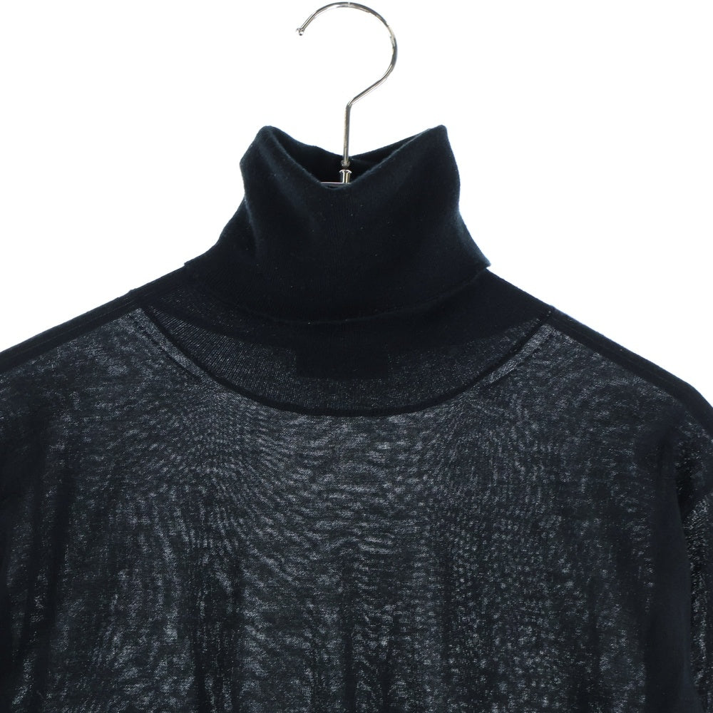 BALENCIAGA(バレンシアガ) カシミヤ タートルネック ニット ブラック 725402