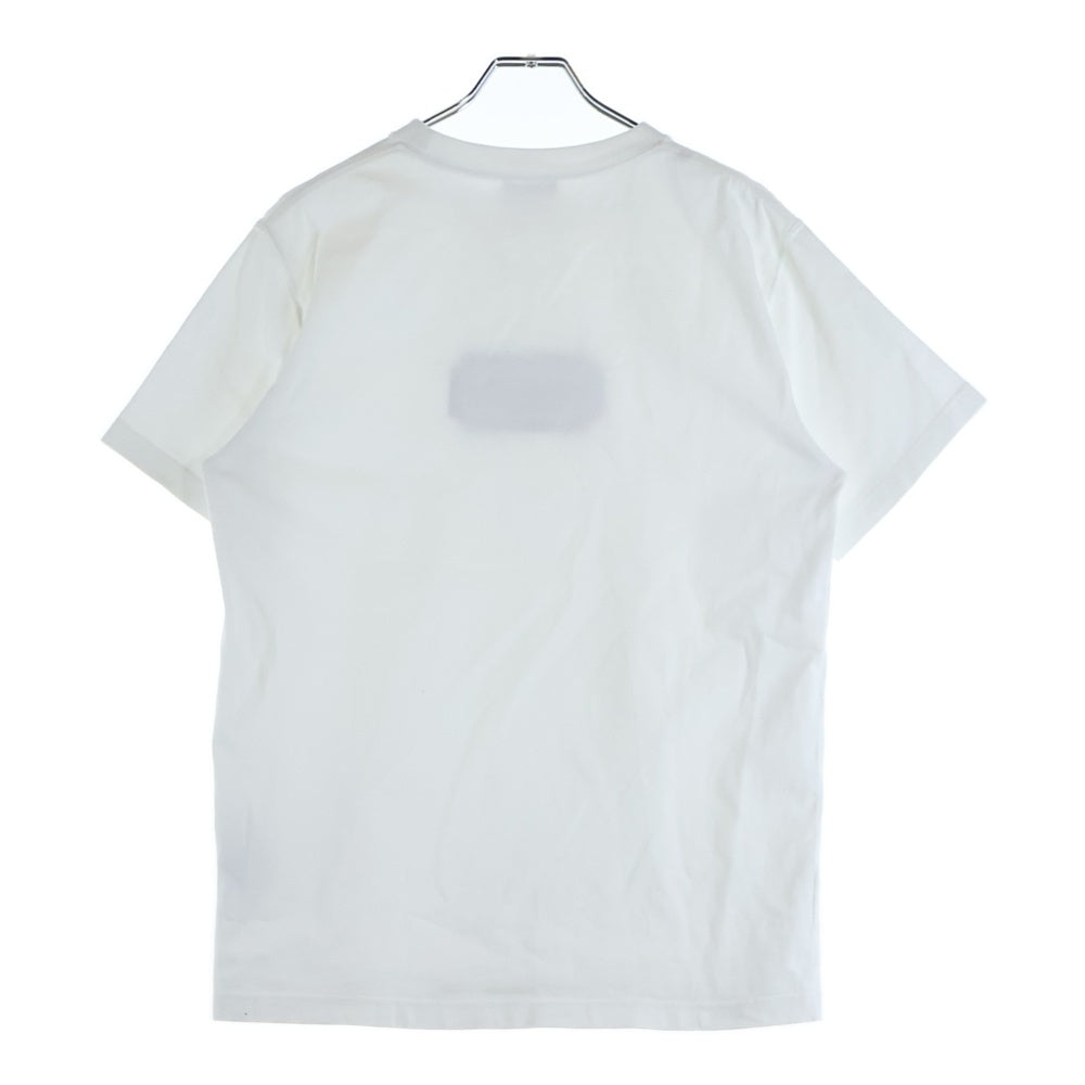 DIOR(ディオール) 23AW シグネチャー ロゴ刺繍 クルーネック 半袖Tシャツ カットソー ホワイト 343J696C0554