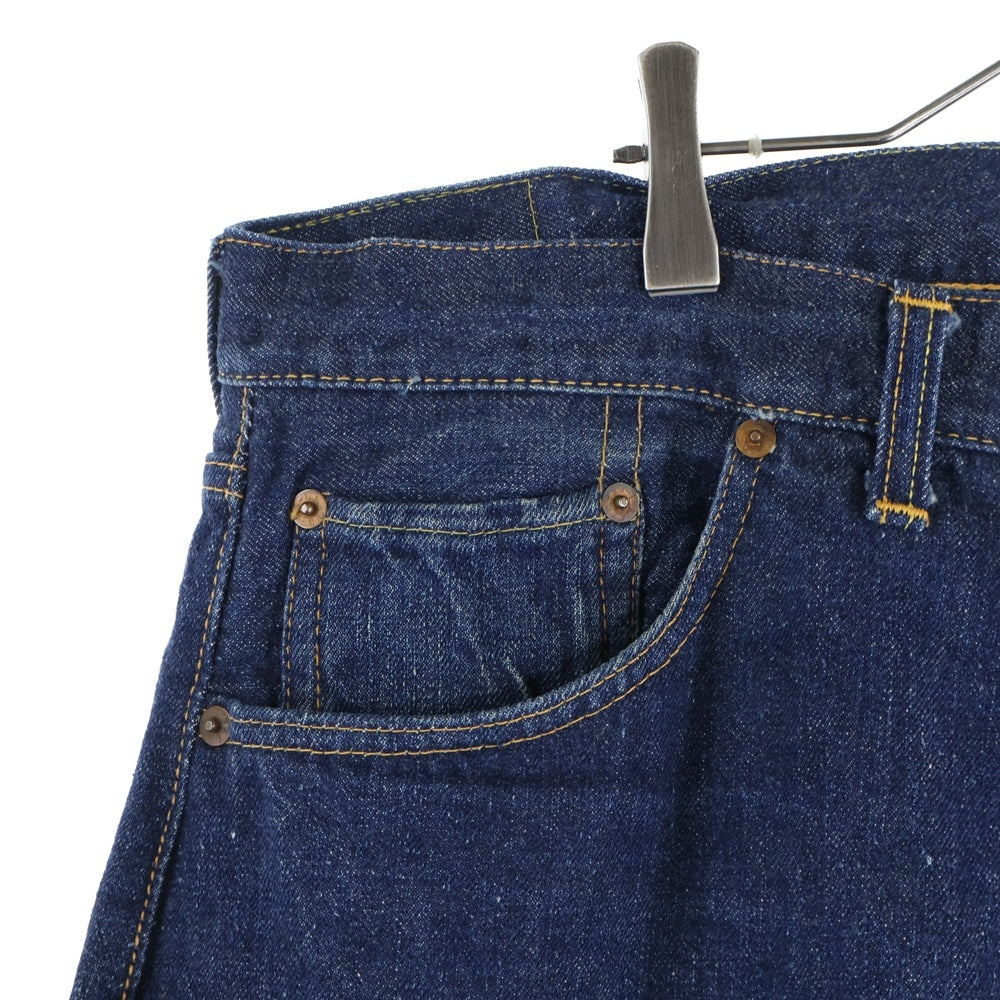 Levi's(リーバイス) 60s VINTAGE 501XX ギャラ入り 隠しリベット ボタン裏無刻印 Vステッチ ボタンフライデニムパンツ インディゴ