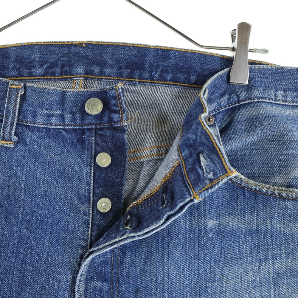 Levi's(リーバイス) 70s VINTAGE 501 66前期 ボタン裏刻印6 ボタンフライデニムパンツ インディゴ