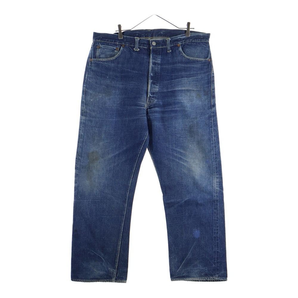 Levi's(リーバイス) 40s VINTAGE 501 47model BIG E ボタン裏刻印無し ツメ刻印 片面タブ デニム パンツ インディゴ